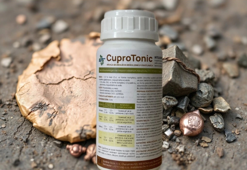 LASTA CuproTonic biostimulant a listové hnojivo s meďou a zinkom